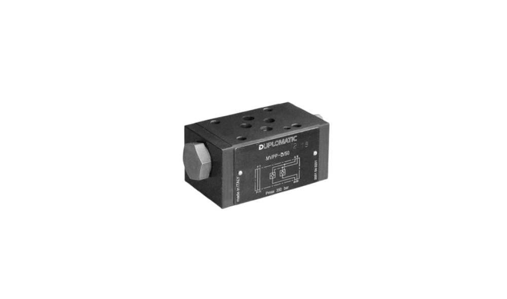 Cetop Series Modular Locking Valves DUPLOMATIC OLEODINAMICA