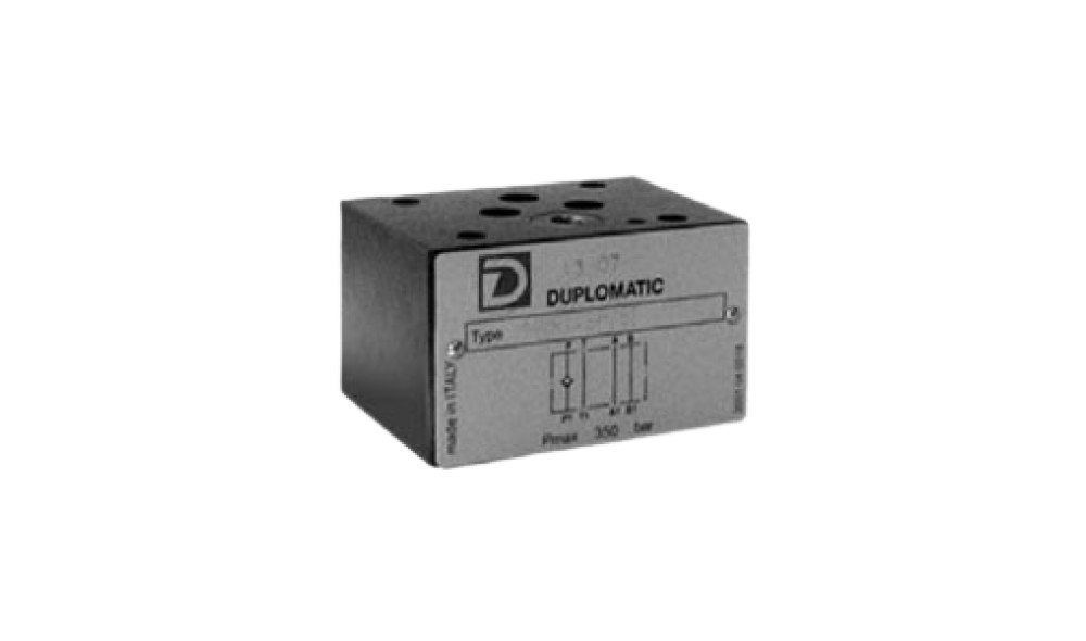 Modular Check Valves Cetop 3-5 DUPLOMATIC OLEODINAMICA