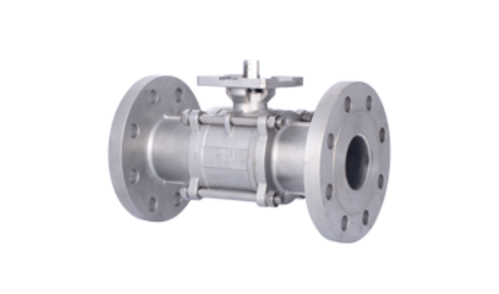 Flanged 3-Piece Stainless Ball Valve DURAVIS