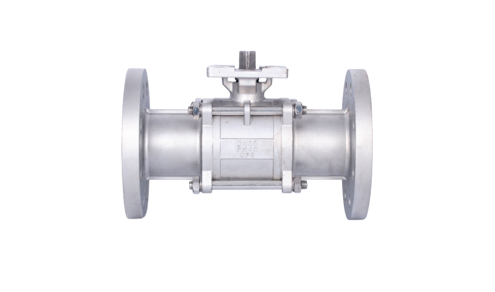 Flanged 3-Piece Stainless Ball Valve DURAVIS