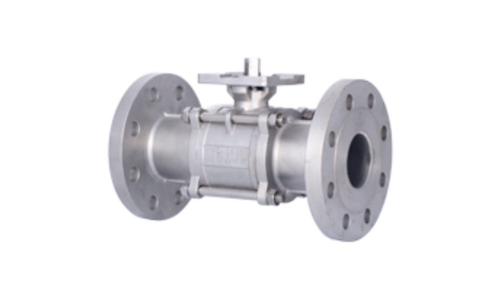 Flanged 3-Piece Stainless Ball Valve DURAVIS