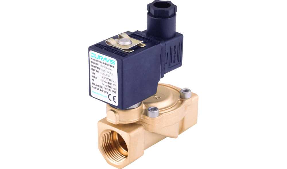 Steam and Hot Water Solenoid Valve DURAVIS